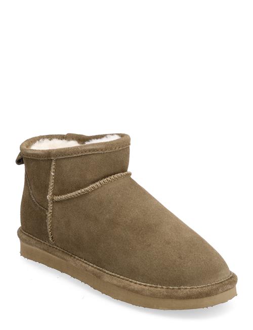 Bianco Biasnow Ankle Boot Suede Bianco Khaki