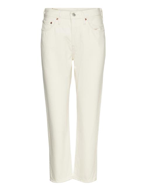 Se LEVI´S Women 501 Crop Ecru Booper No Damage LEVI´S Women White ved Booztlet