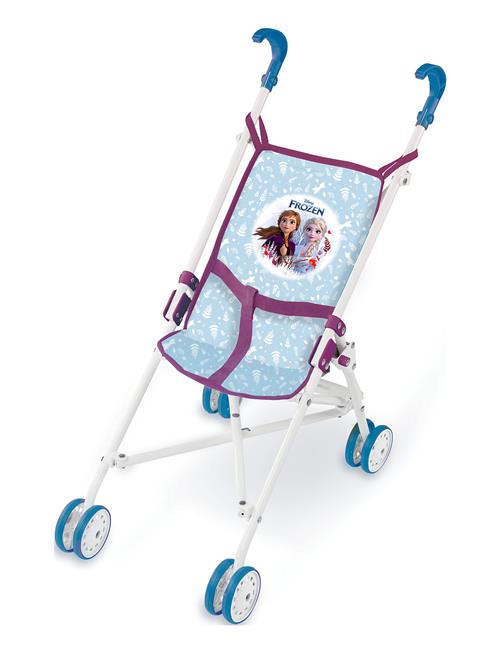 Se Smoby Frozen Pushchair Smoby Blue ved Booztlet