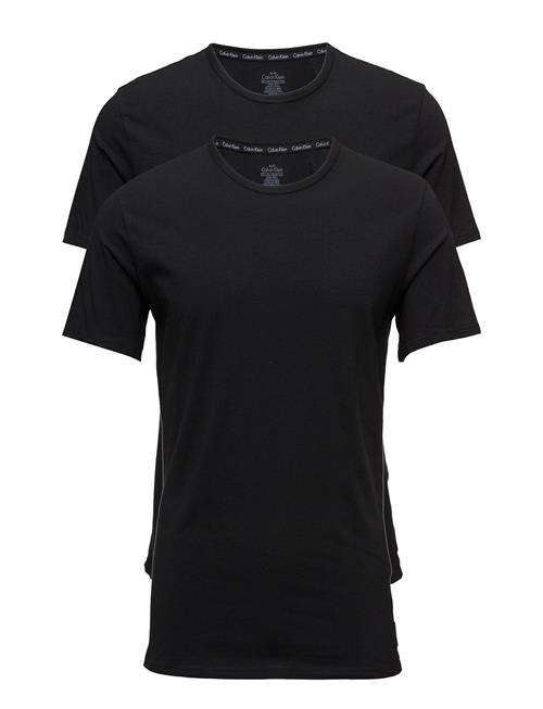 Se Calvin Klein 2P S/S Crew Neck Calvin Klein Black ved Booztlet