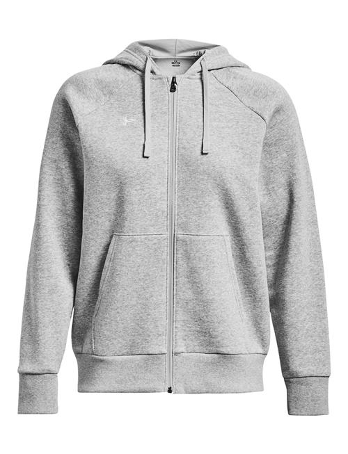 Se Under Armour Ua Rival Fleece Fz Hoodie Under Armour Grey ved Booztlet