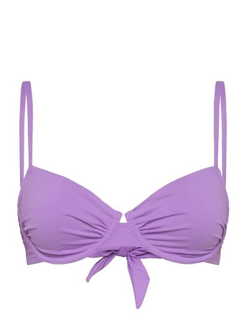 Lindex Swim Bra Senna Rouched Lindex Purple