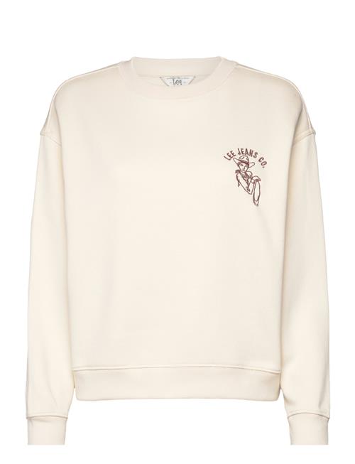 Lee Jeans Graphic Crew Sws Lee Jeans Cream