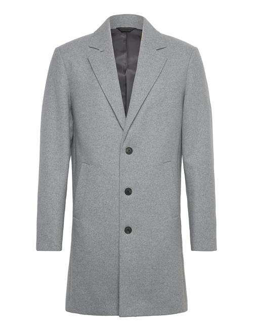 Jack & Jones Jjeharrison Wool Coat Sn Jack & J S Grey