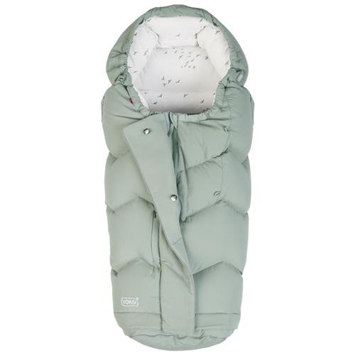 Se Voksi Voksi® City Kørepose Sea Green Flying | Grønn | 0-3 ved Babyshop