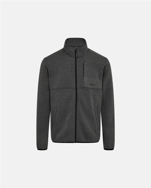 Midlayer jakke | Polyester | Grå