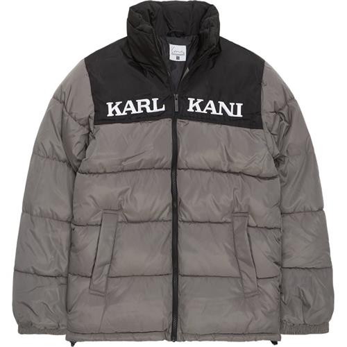 Karl Kani Retro Essential Puffer Jacket 6076783 Jakker Antrasite