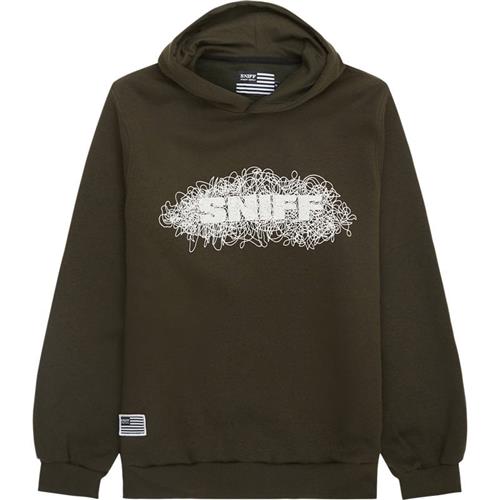 Se Sniff Belagio Hoodie Army Mel ved Quint