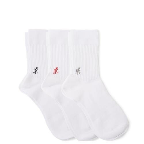 Se Gramicci 3-pack Basic Crew Socks White ved Quint