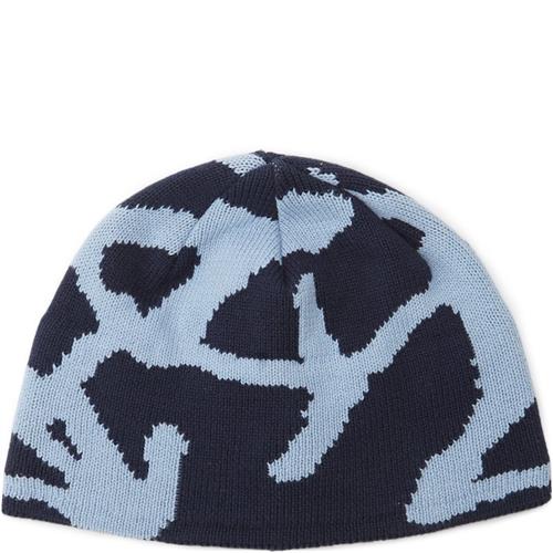 Se Gramicci Burly Runningman Beanie Blue ved Quint