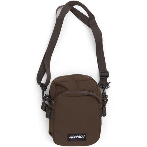 Se Gramicci Cordura Mini Shoulder Bag Brown ved Quint