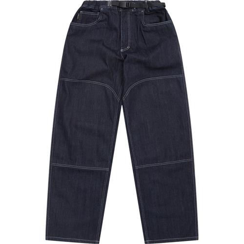 Se Gramicci Meadows Double Knee Pant Denim ved Quint