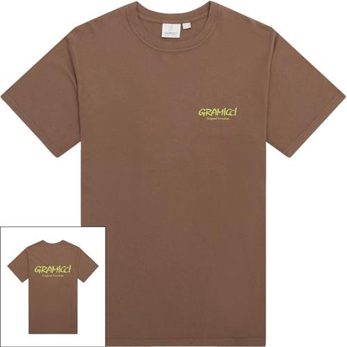 Se Gramicci Freedom Tee Brown ved Quint