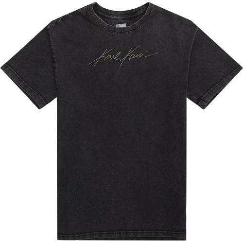 Karl Kani Autograph Heavy Boxy Tee 6030010 T-shirts Black