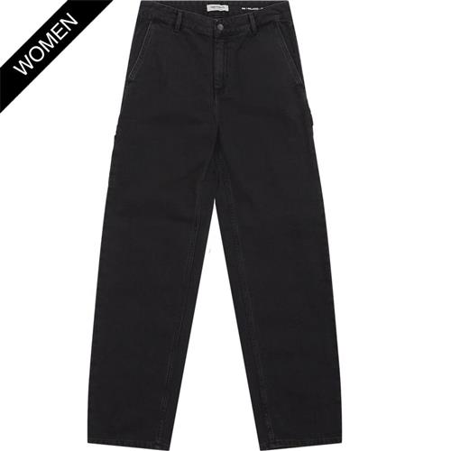 Se Carhartt Women W Pierce Pant Straight I031251.8906 Black Stone Washed ved Quint