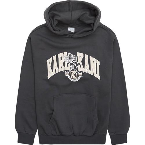 Se Karl Kani Og Eagle Print Os Hoodie 602101 Sweatshirts Antrasite ved Quint