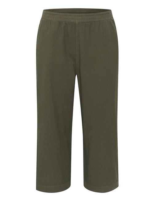 Kaffe Curve Kcnana Culotte Pants Kaffe Curve Khaki