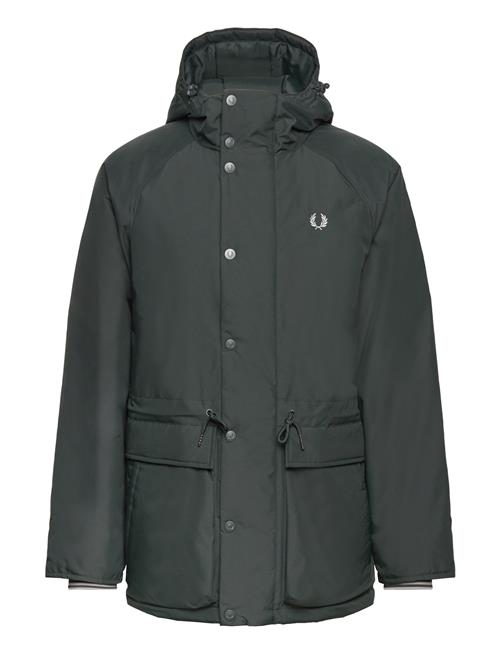 Fred Perry Padded Zip Jacket Fred Perry Khaki