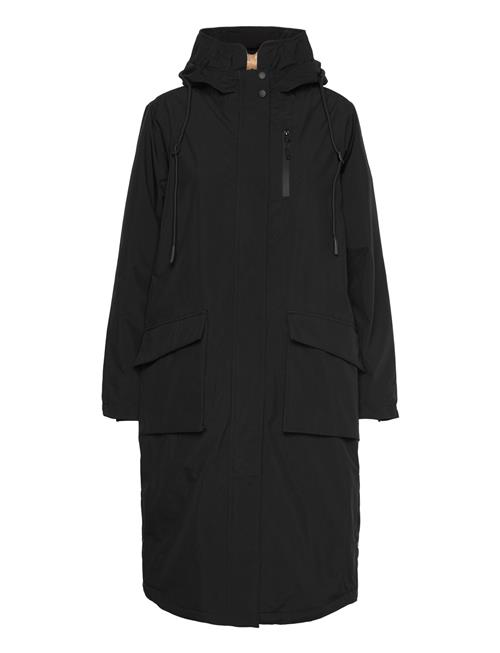 B. Coastline Coat Outerwear Heavy Brandtex Black