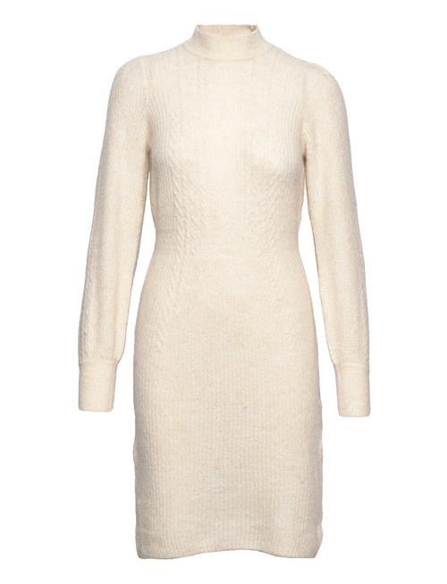 Yassalum Ls Knit Dress S. YAS Cream