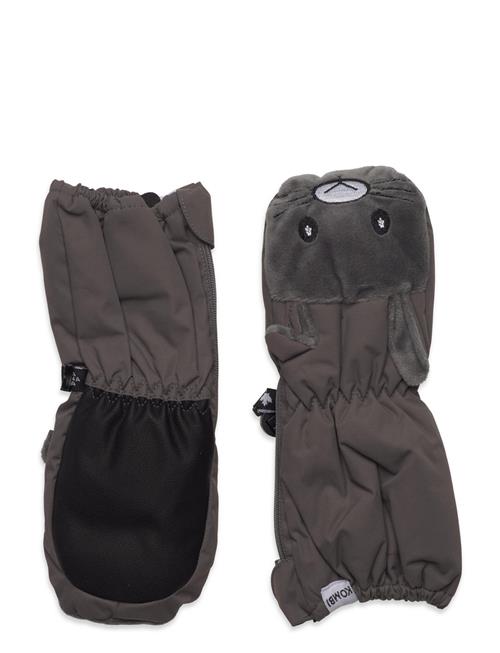 Kombi Sherpa Anim Inf Mitt Kombi Grey