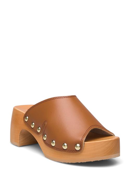 Se Scholl Sl Pescura Wave Sr Leather Scholl Brown ved Booztlet