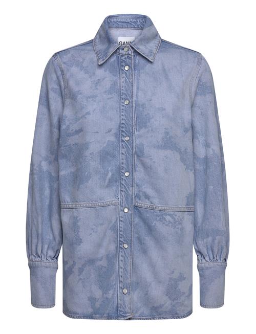 Ganni Bleach Denim Ganni Blue