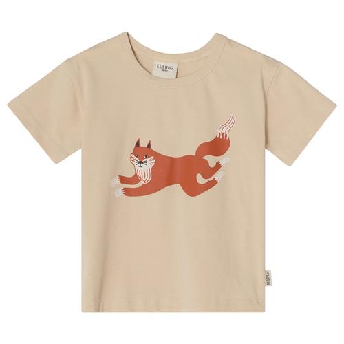 Kuling GOTS Santorini T-shirt Madelen Möllard Fox | Beige | 122/128 cm