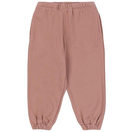 Se Konges Sløjd Lou Sweat Pants Ocs - Mahogany Rose | Lyserød | 18 months ved Babyshop