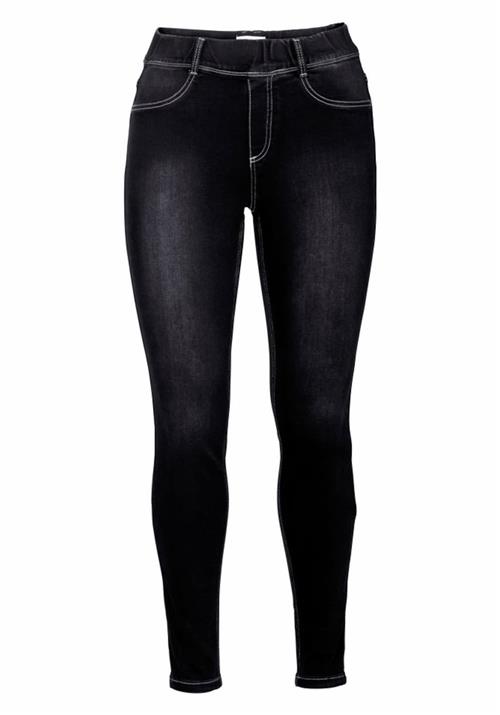 Se SHEEGO Jeggings 'Die Biker'  black denim ved About You