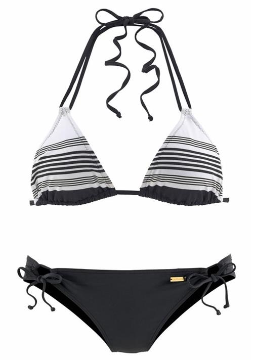 JETTE Bikini  sort / hvid