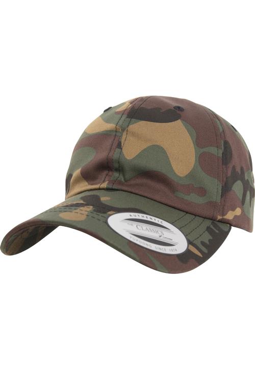 Flexfit Hat  mørkebeige / kastaniebrun / oliven / sort