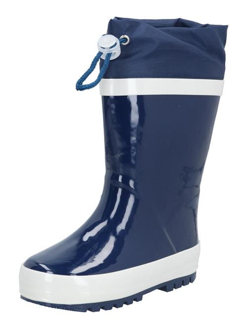 Se PLAYSHOES Gummistøvler  navy / hvid ved About You