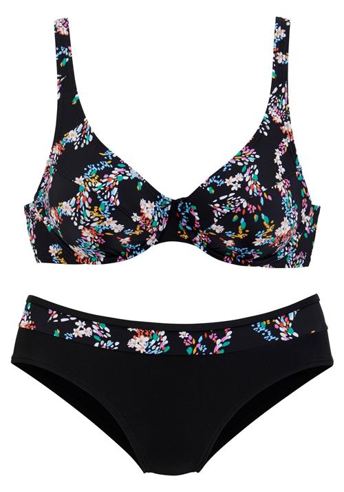 PETITE FLEUR Bikini  blandingsfarvet / sort