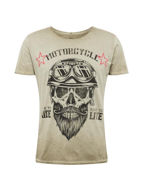 Key Largo Bluser & t-shirts 'MT BEARDED BIKDER'  khaki