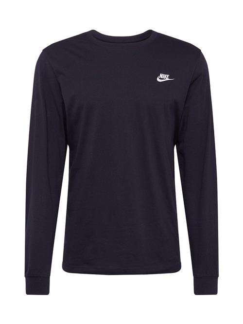 Nike Sportswear Bluser & t-shirts 'Club'  sort / hvid