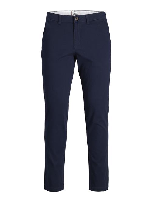 Jack & Jones Plus Lærredsbukser 'JPSTMarco JJDave'  navy