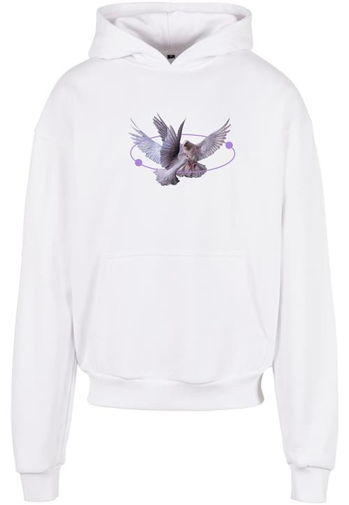 MT Upscale Sweatshirt 'Vive La Liberte'  blandingsfarvet / hvid