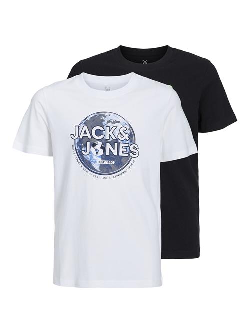 Jack & Jones Junior Shirts  blå / sort / hvid