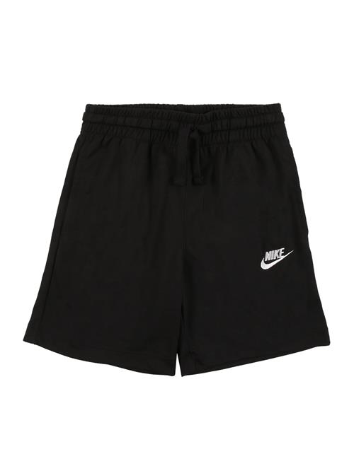 Nike Sportswear Bukser  sort / hvid