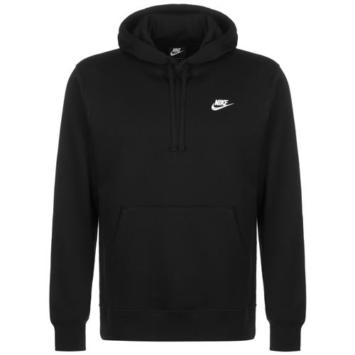 Nike Sportswear Sweatshirt 'Club Fleece'  sort / hvid