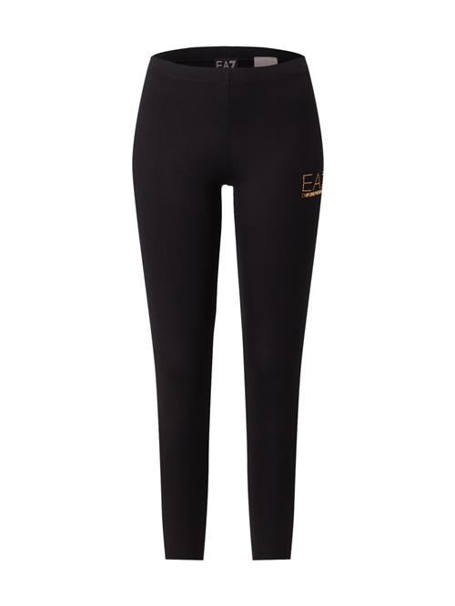 EA7 Emporio Armani Leggings  guld / sort