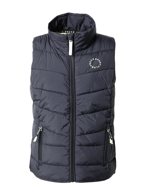 Soccx Vest  lemon / sort / hvid