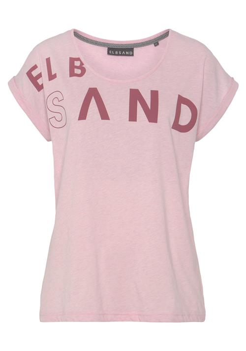 Se Elbsand Shirts  pink-meleret / rød ved About You