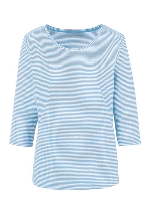 VIVANCE Shirts  lyseblå / hvid