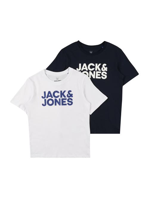 Se Jack & Jones Junior Shirts  blå / natblå / hvid ved About You