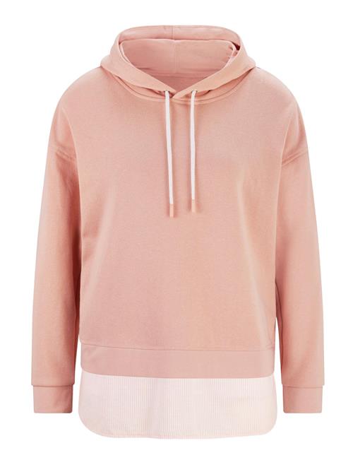 Se Rick Cardona by heine Sweatshirt  pastelpink / hvid ved About You