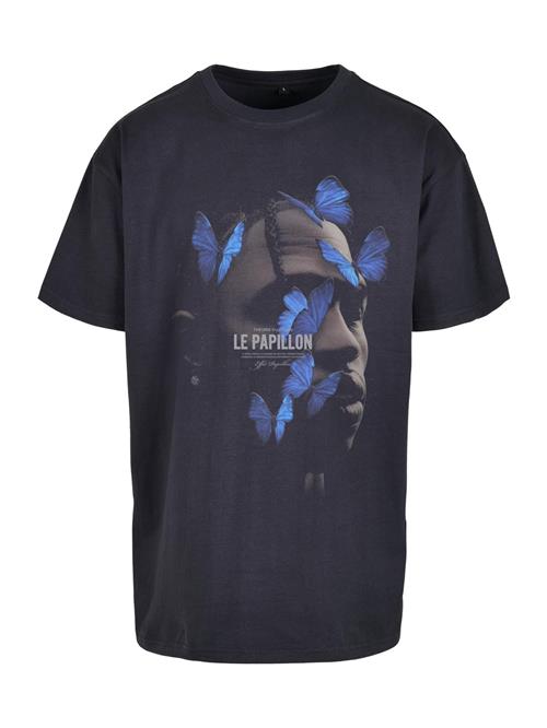 Se MT Upscale Bluser & t-shirts 'Le Papillon'  blå / natblå / greige ved About You