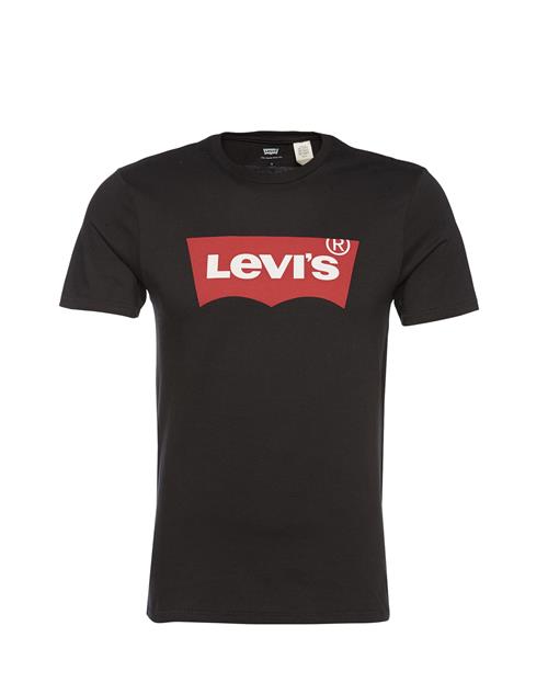 LEVI'S ® Bluser & t-shirts 'Graphic Set In Neck'  rød / sort