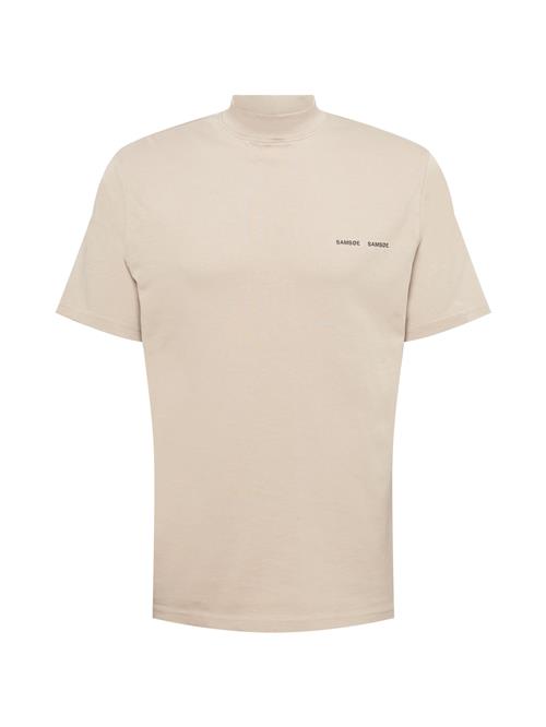 Samsøe Samsøe Bluser & t-shirts 'Norsbro'  beige / sort